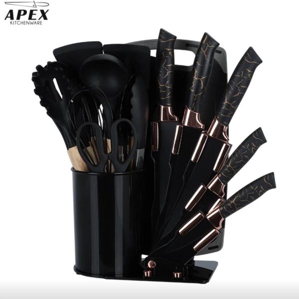 19pcs Kitchenware Cooking Set