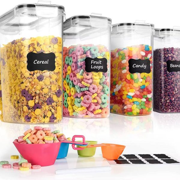 Cereal Dispenser Containers (Set of 4)