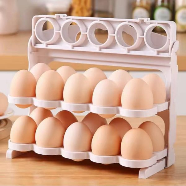 3-Tier Egg Holder Tray