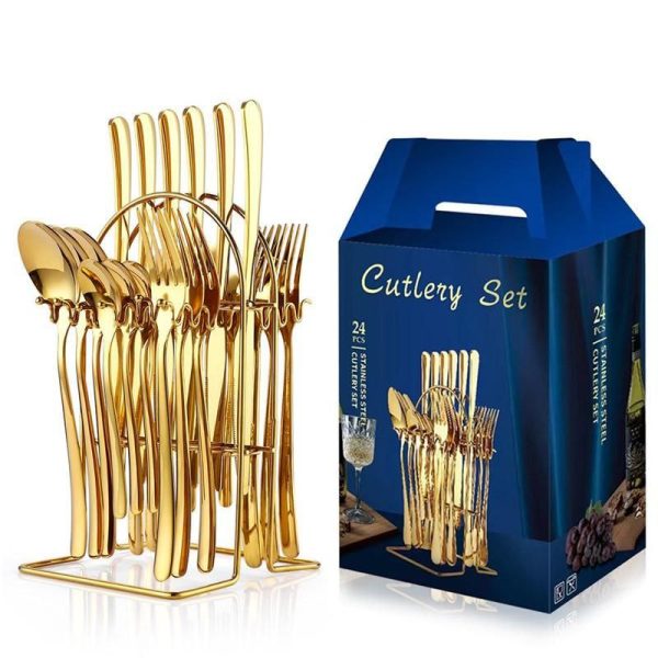 Gold Spoon Set (24pcs)